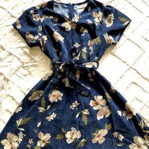 Floral A-Line Dress - Size M (*closet clear-out special)